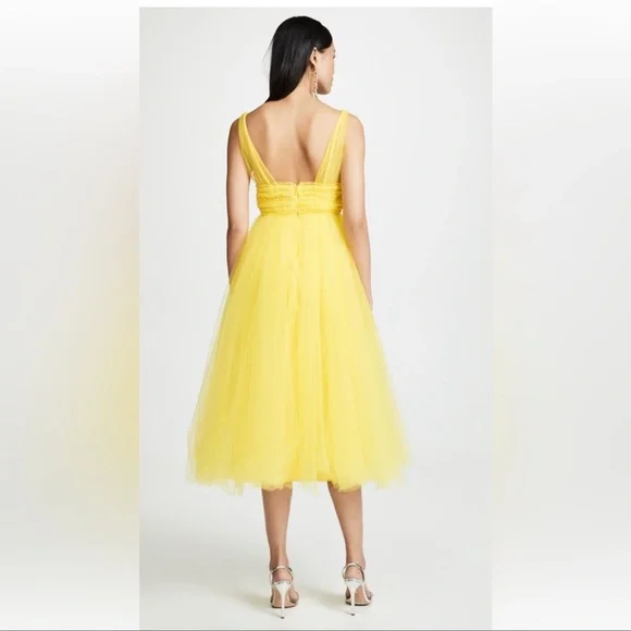 Maria Lucia Hohan Dresses | Maria Lucia Hohan Ilyana Sunshine Dress Nwt 36/S | Color: Yellow | Size: S | Asbes's Closet